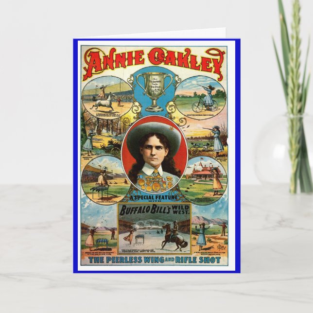 Annie Oakley - Tarjeta (Anverso)