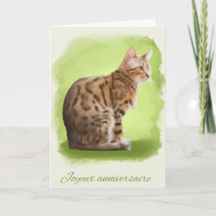 anniversaire de Joyeux de la tarjeta de