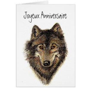 Anniversaire de Joyeux, lobo, lobos, salvajes,