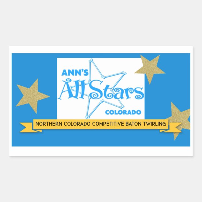 Ann's All Stars Pegatina (Anverso)