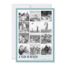 Año 2017 en revisión de tarjeta de vacaciones de 1