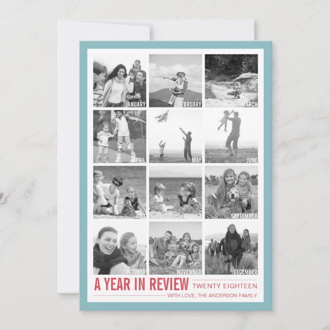 Año 2017 en revisión de tarjeta de vacaciones de 1 (Anverso)
