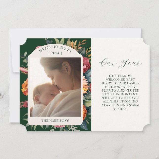 Año Botánico De Moody En Revisión De La Tarjeta De (Anverso)