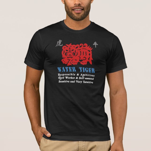 Año chino de las camisetas oscuras del tigre 1962 (Anverso)