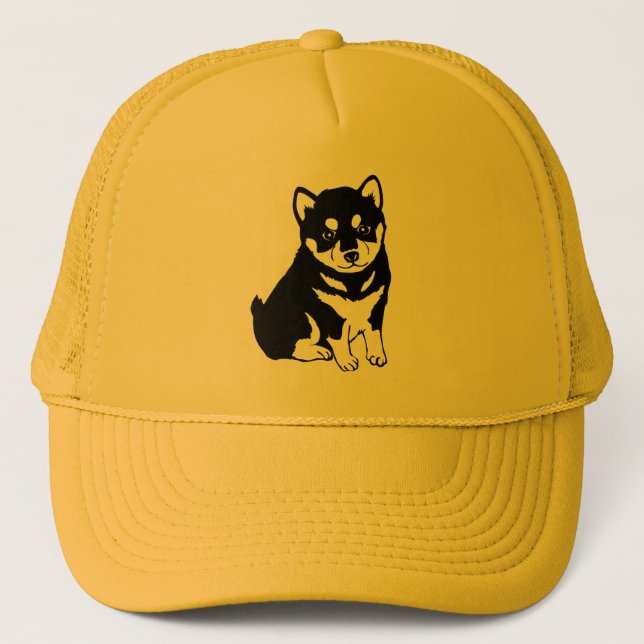 Año chino del perro de Shiba Inu gorra de 2018 T (Anverso)
