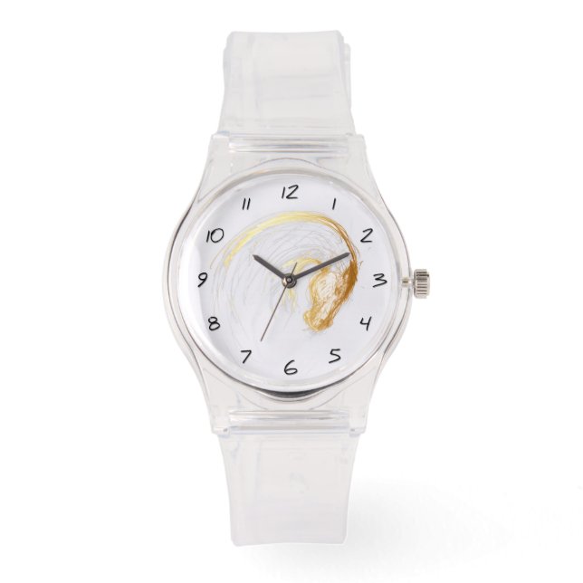 Año de Caballo Chino Reloj de Cumpleaños Zodiaco 2 (Anverso)