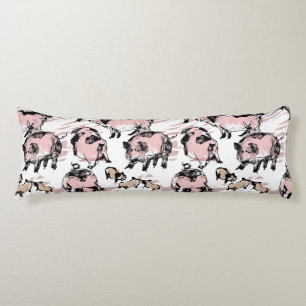 Año de cerdo chino 2019 Plano original almohada de