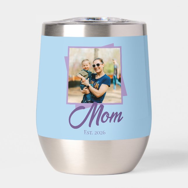 Año de establecimiento de mamá con foto (Frente)