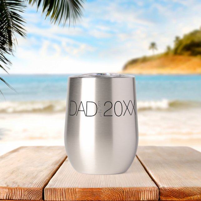 Año de establecimiento del padre Diseño de escritu (Playa (girada))