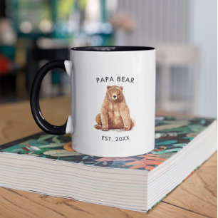 Año de fundación   Taza de Papá Oso Acuarela