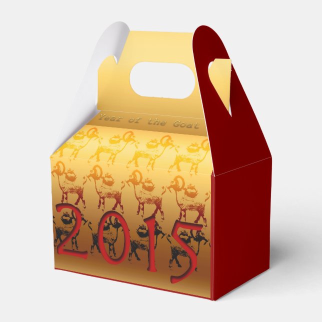 Año de la cabra de la Ram 2015 - Caja de Favor del (Front Side)