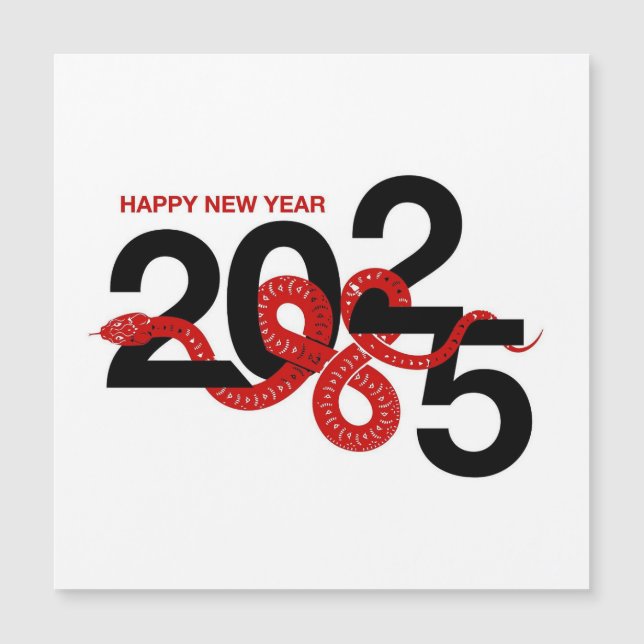 Año de la serpiente 2025 (Anverso)