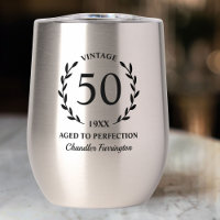 Año de nombre personalizado de 50 años a la perfec