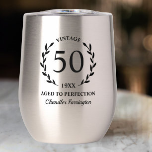 Año de nombre personalizado de 50 años a la perfec