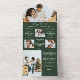 Año De recuerdos En Revisión De La Tarjeta De Feri