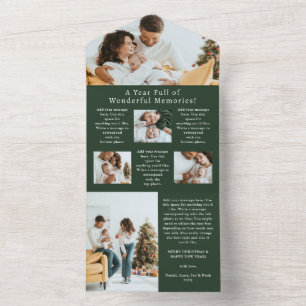 Año De recuerdos En Revisión De La Tarjeta De Feri