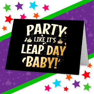 Año de Salto Fiesta de Cumpleaños Día del Bebé 29 