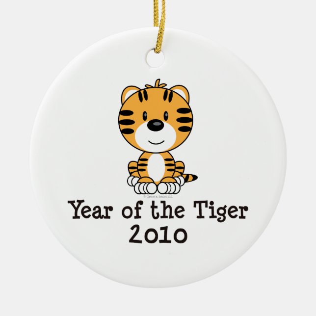 Año del ornamento del tigre (Frente)