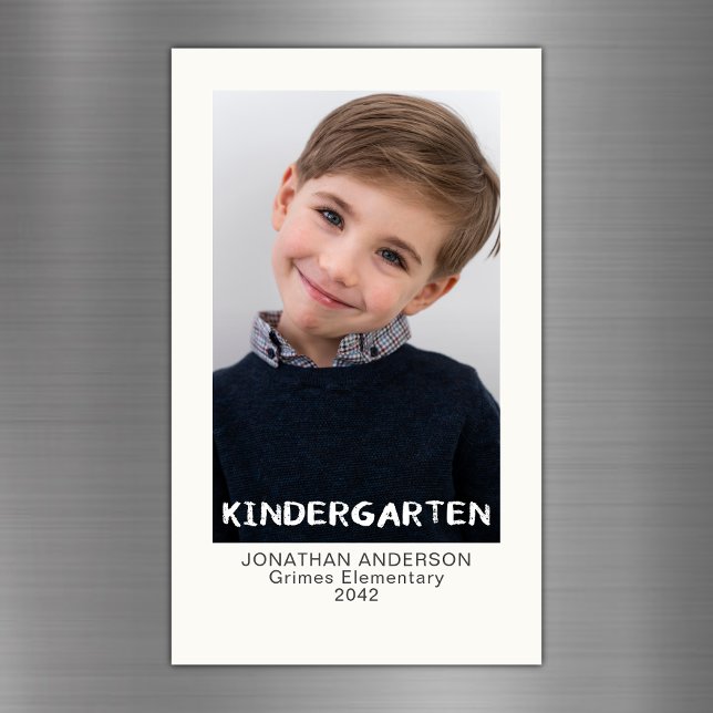 Año escolar de guardería Imán fotográfico Keepsake (Subido por el creador)