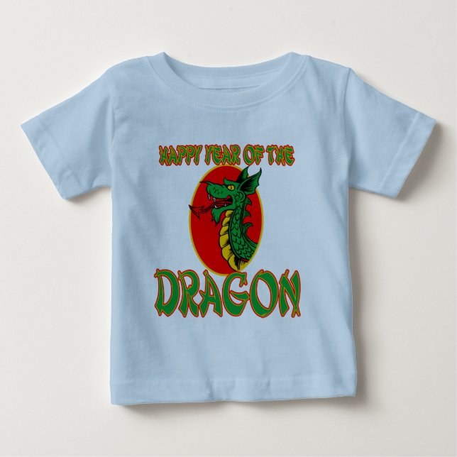 Año feliz de las camisetas del dragón, tazas, (Anverso)