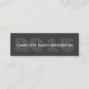 Año gris de la clase de la invitación de la