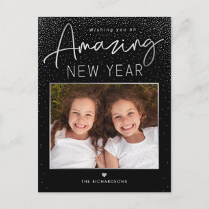 Año Increíble Tarjeta Postal de Foto de Año Nuevo