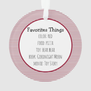 Año infantil en ornamento de revisión con camión a