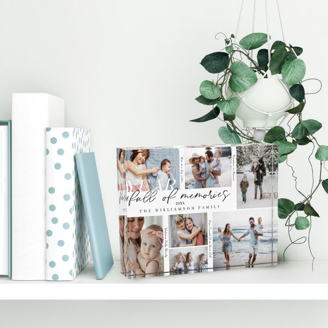 Año lleno de Recuerdos Collage de fotos y puntos d (Subido por el creador)