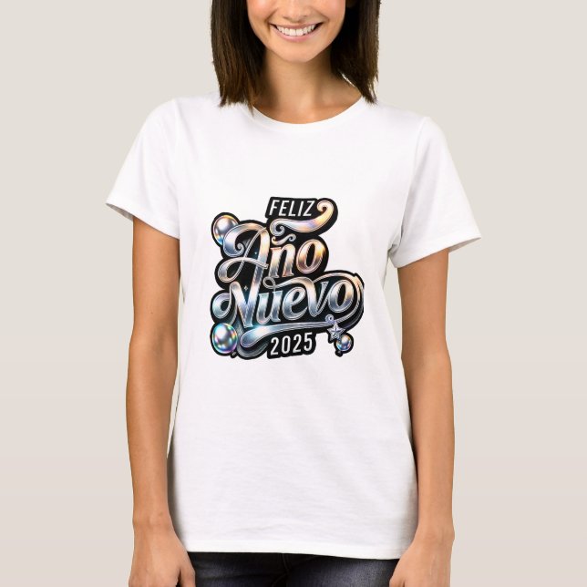 Año nuevo, camiseta (Anverso)