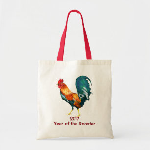Año Nuevo chino de la bolsa de asas 2017 del gall