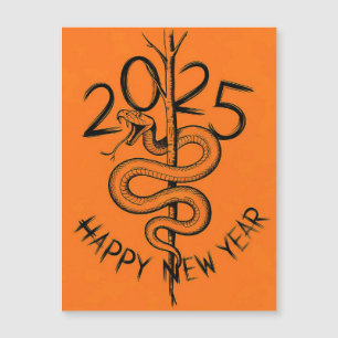 Año nuevo chino de la serpiente de madera 2025