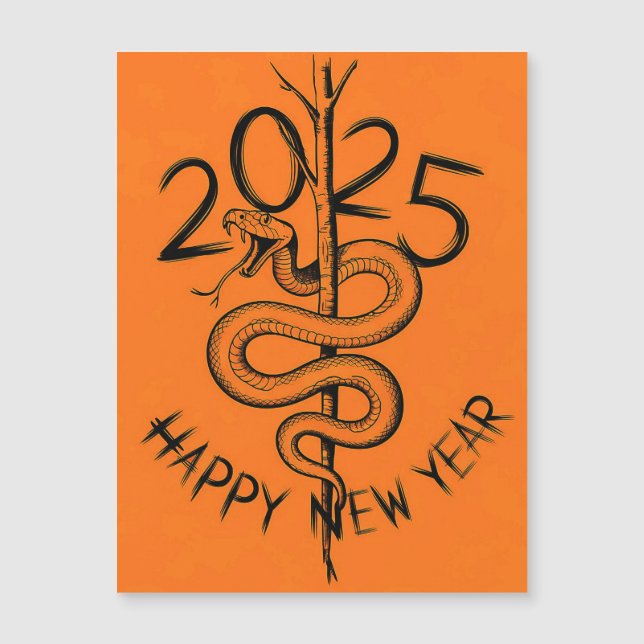 Año Nuevo Chino de la Serpiente de Madera 2025 (Anverso)