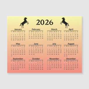 Año Nuevo Chino del Caballo Calendario 2026
