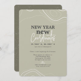 Año Nuevo coordina la Invitación de movimiento ver