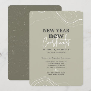 Año Nuevo coordina la Invitación de movimiento ver