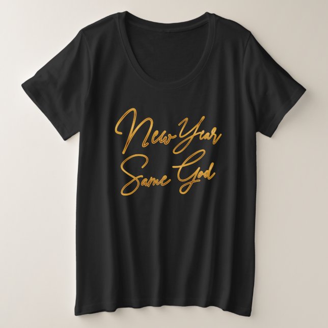 Año Nuevo El Mismo Dios (Anverso del diseño)
