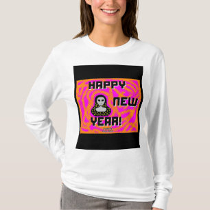 Año Nuevo Grays desea la camiseta de manga larga d