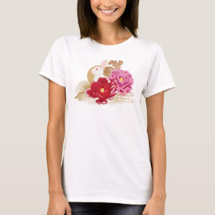 Año Nuevo Lunar - Camiseta de Funda-mate de conejo