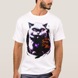 Año Nuevo Mismo Gato Jefe Gracioso Camiseta Gato H