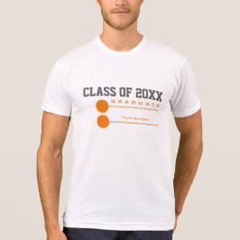 Año personalizado | Camisetas de graduación escola
