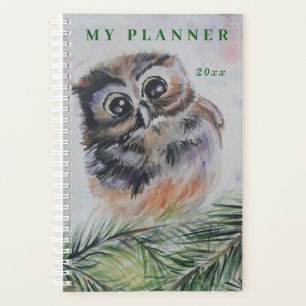 Año personalizado del planificador de la cuna de b