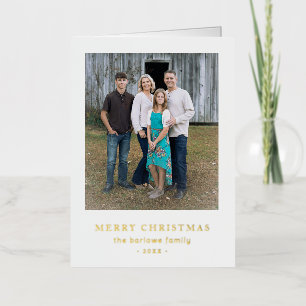 Año simple en reseña foto Navidades modernos