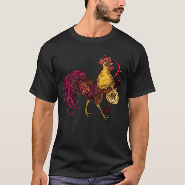 Año zodiaco chino de la camiseta galardonada (Anverso)
