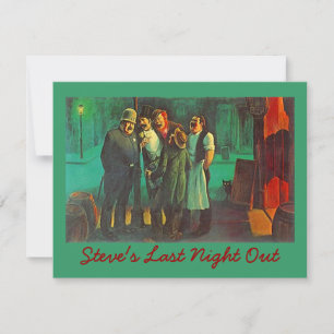 ANoche INVITACIONES A LA FIESTA DE SOLTERO Adiós