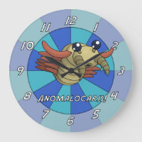 ¡Anomalocaris! Reloj de pared