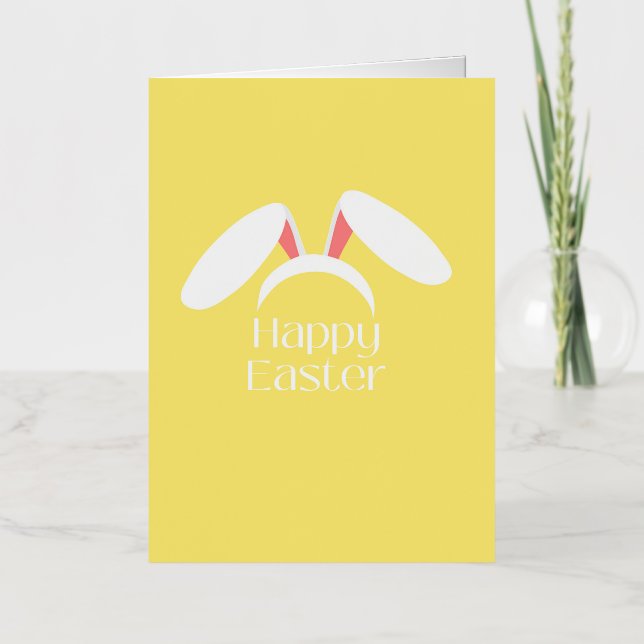 Años de conejo blanco feliz de Pascua (Anverso)
