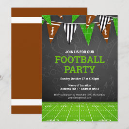 ¡Anota un gol con nuestras invitaciones para fiest