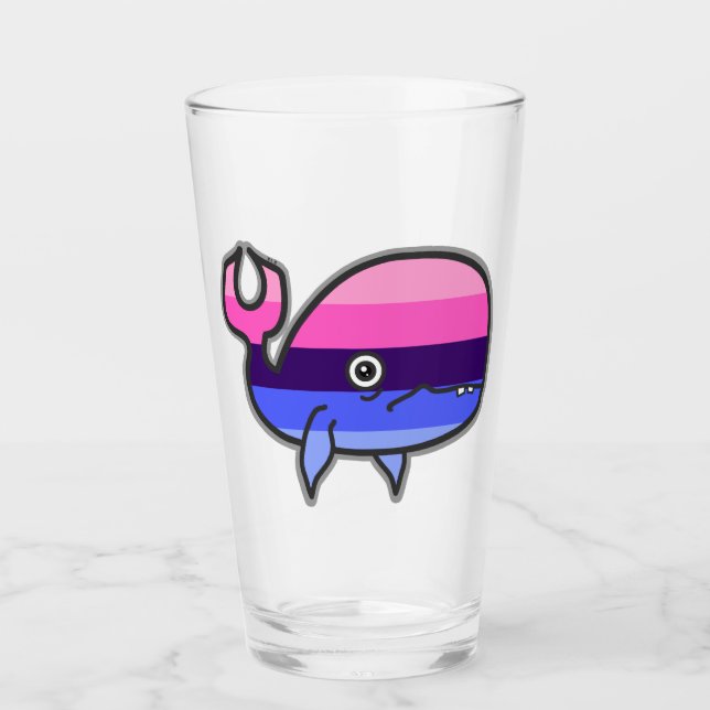 Ansioso omnisexual pero Orgulloso Tumbler de balle (Anverso)