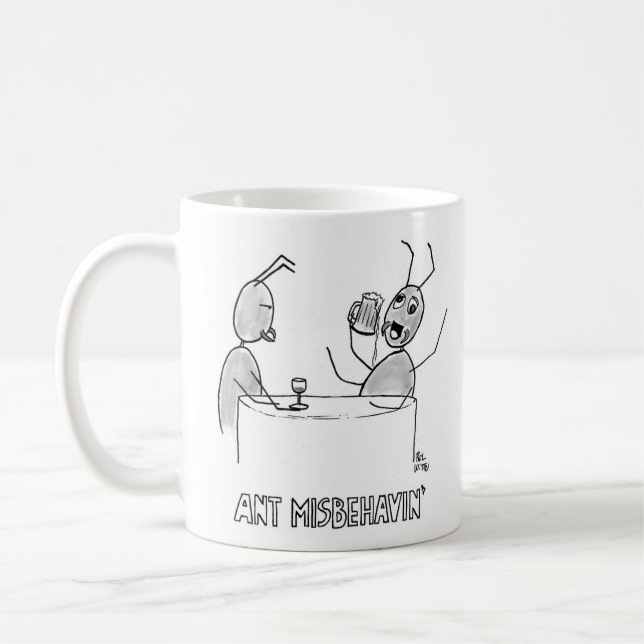 Ant Misbehavin taza de café (Izquierda)