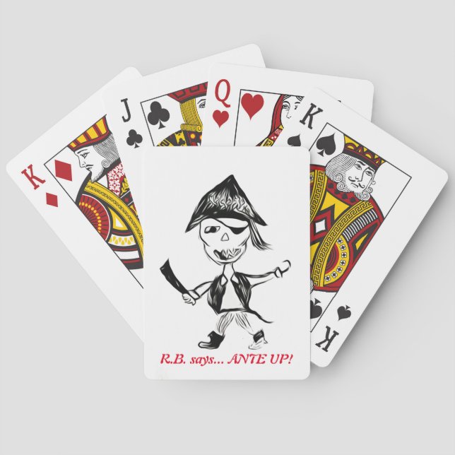¡Ante Up! Cartas de Juego (Reverso)